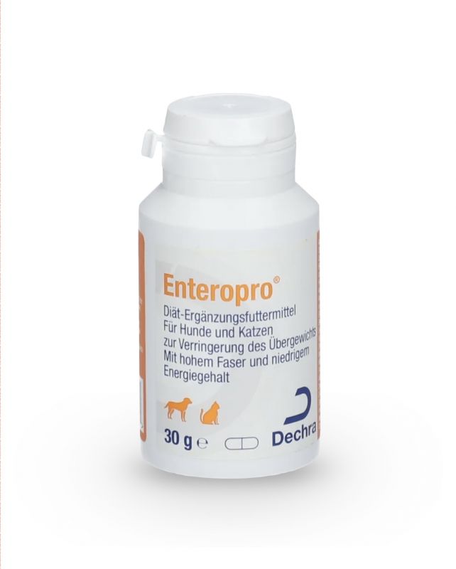 Enteropro ® 60 Kapseln - Ergänzungsfutter für Hunde + Katzen